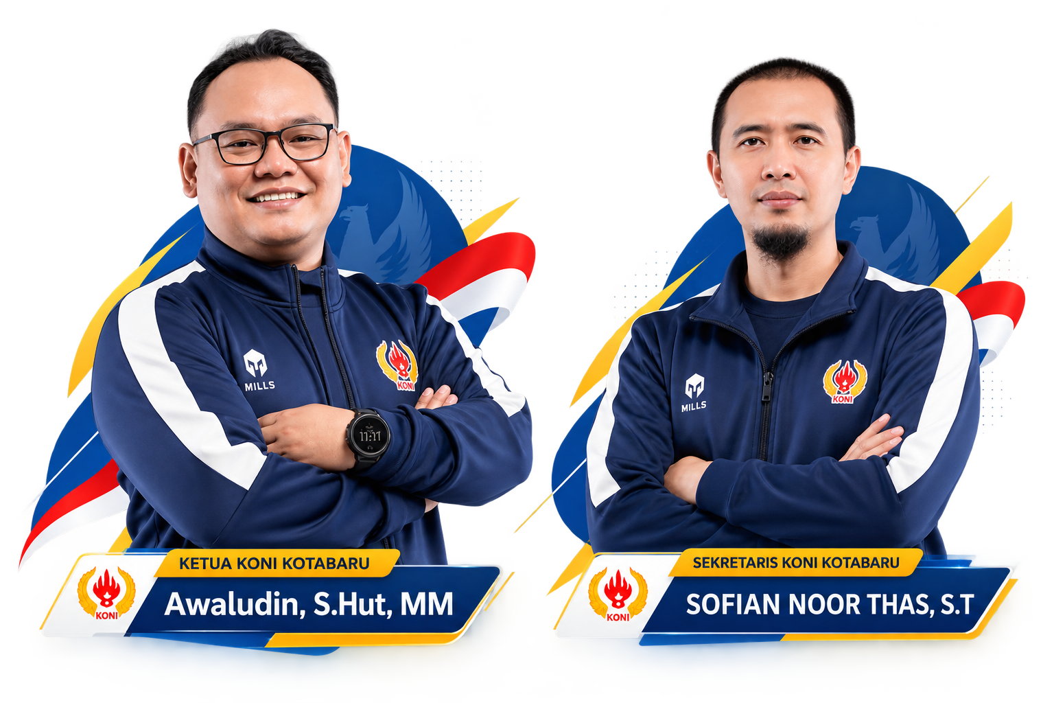 Pimpinan KONI Kabupaten Kotabaru